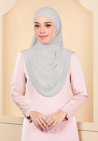 SHAWL DLUXE PLAIN EMBROIDERY