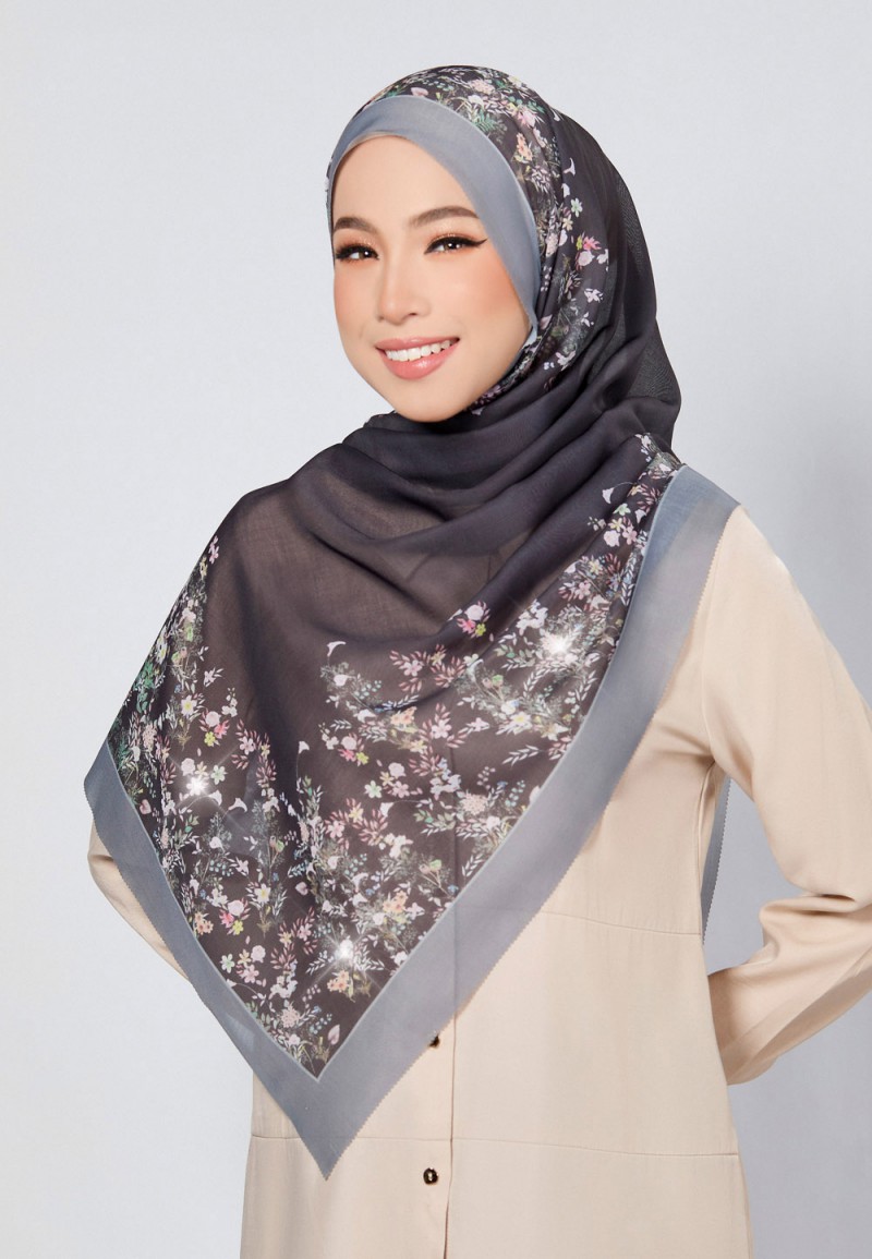 SHAWL ROYCE VOILE LASERCUT DIAMOND