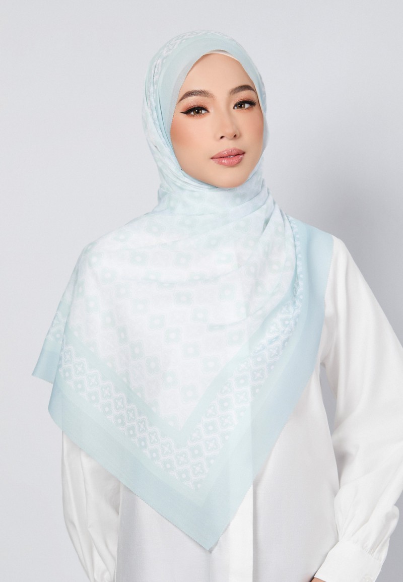 SHAWL JULIA VOILE LASERCUT