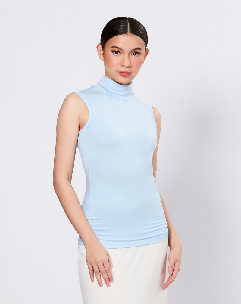 ELORA SLEEVELESS TURTLENECK (NEW)