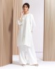 ASHNA PANTSUIT IN OFF WHITE