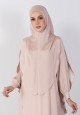 KHIMAR HASNAA IN BEIGE