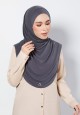 INSTANT ASYRIA PLEAT IN DARK GREY (LABUH)