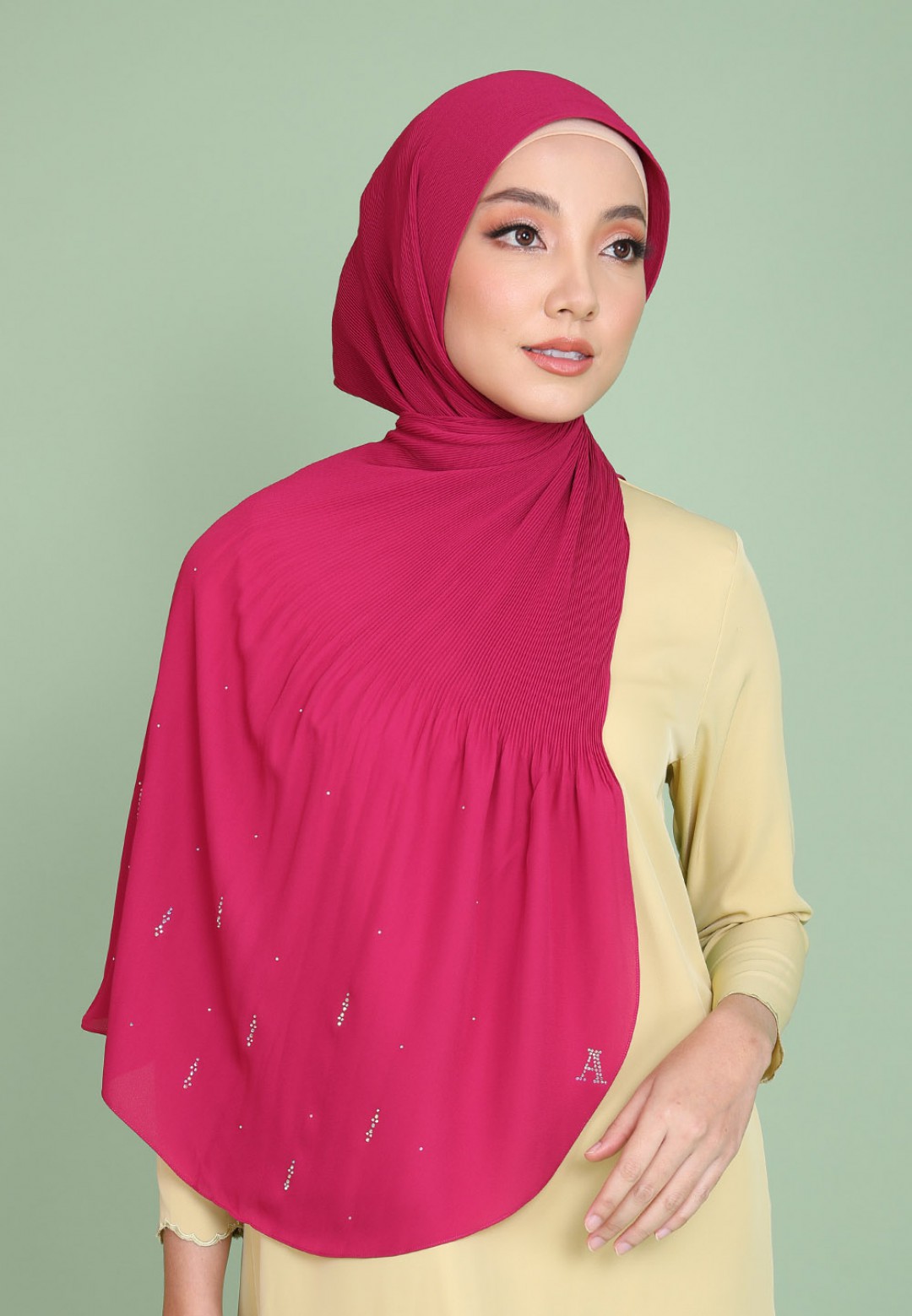 SHAWL PRETTY PLEATS DIAMOND 238