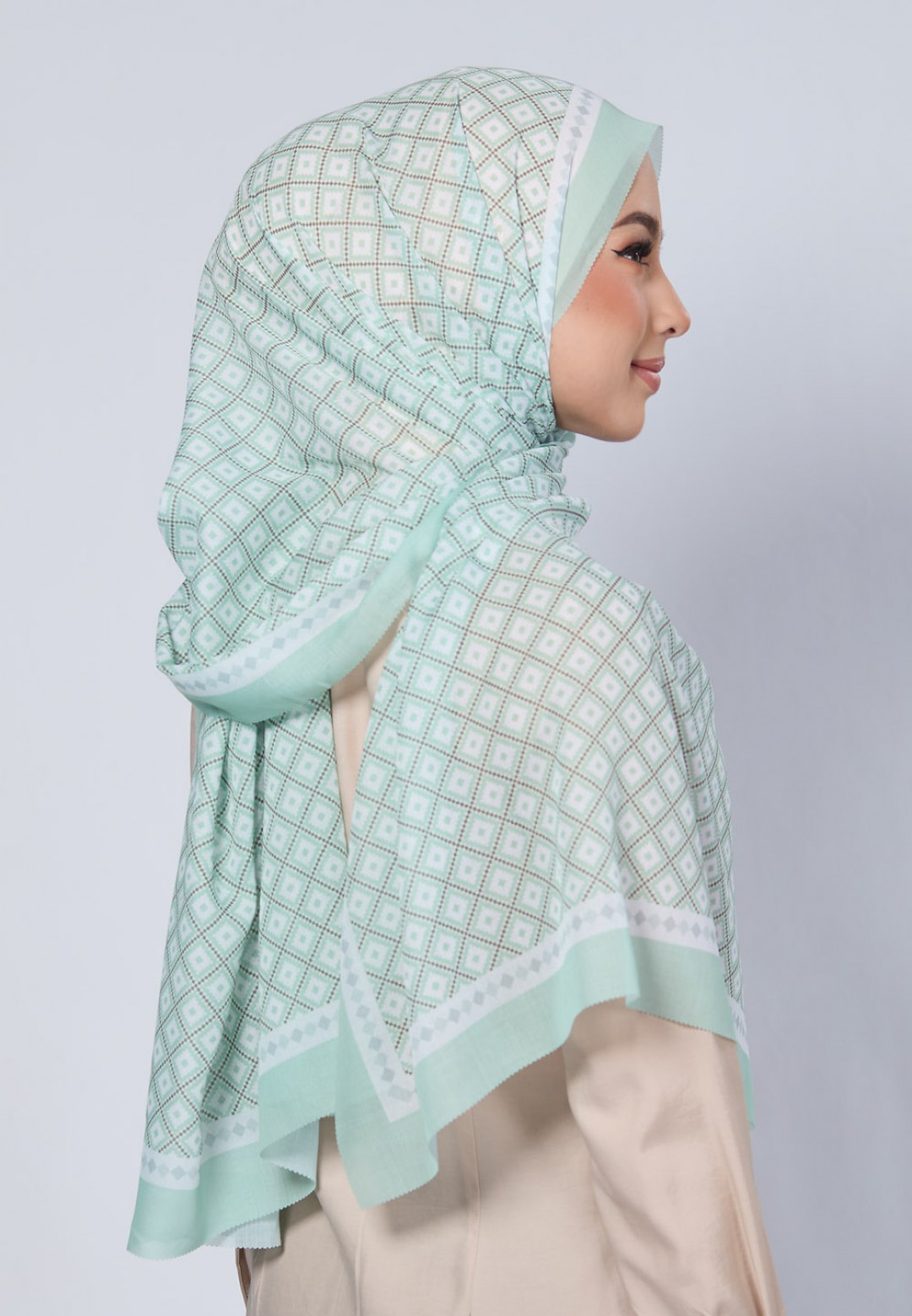 SHAWL CAMIA VOILE LASERCUT