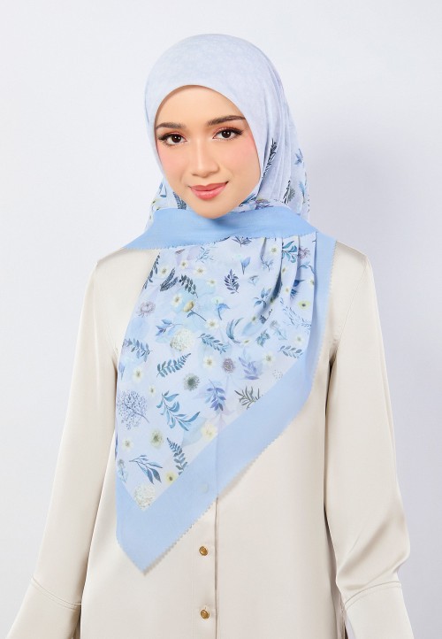 SQ SHARIEF VOILE PRINTED LASERCUT