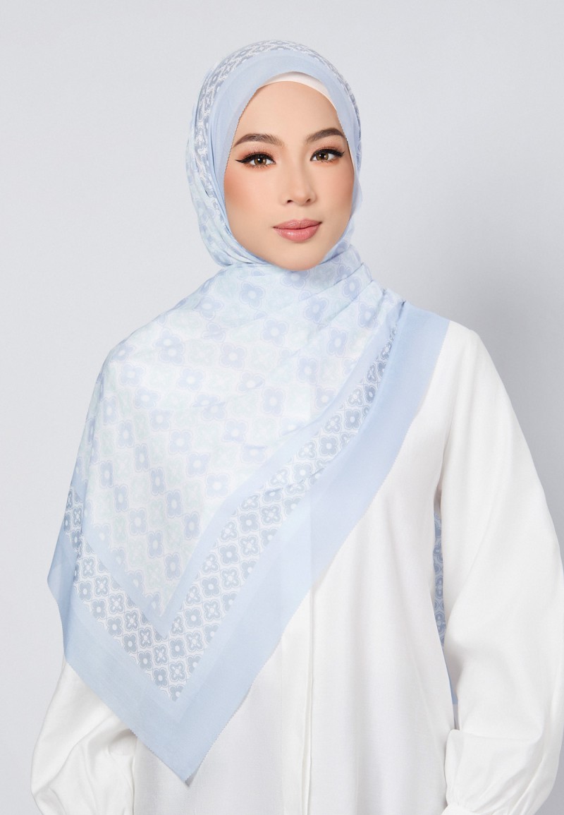 SHAWL JULIA VOILE LASERCUT