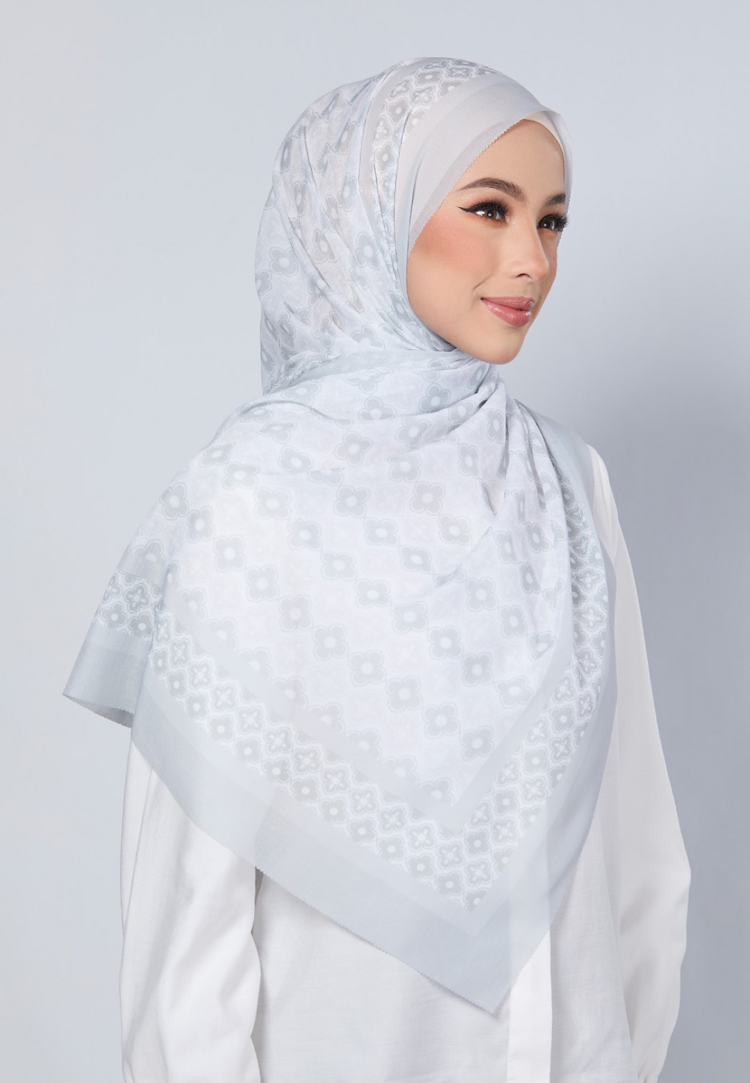 SHAWL JULIA VOILE LASERCUT