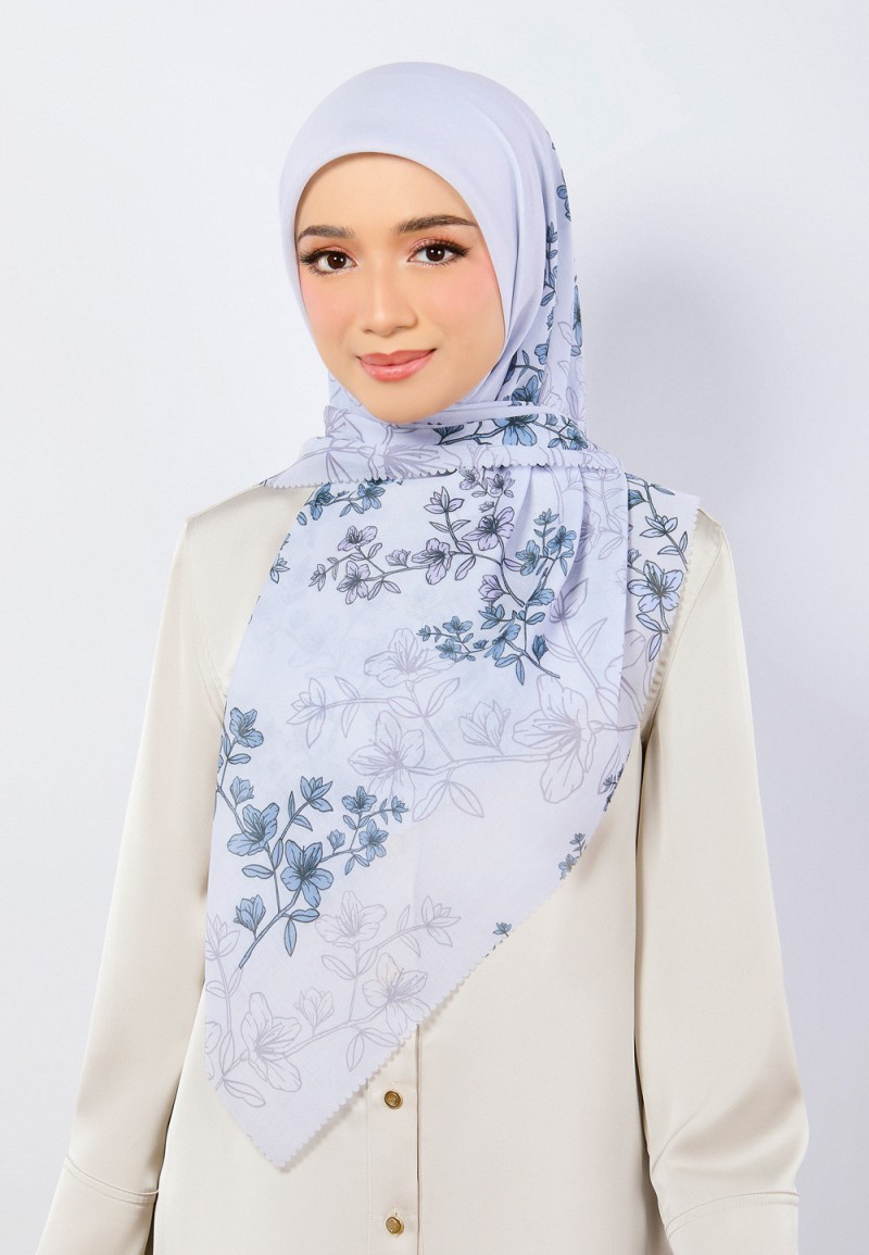 SQ SABINA VOILE PRINTED LASERCUT