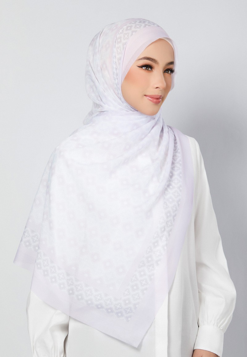 SHAWL JULIA VOILE LASERCUT