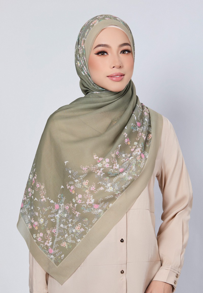 SHAWL ROYCE VOILE LASERCUT