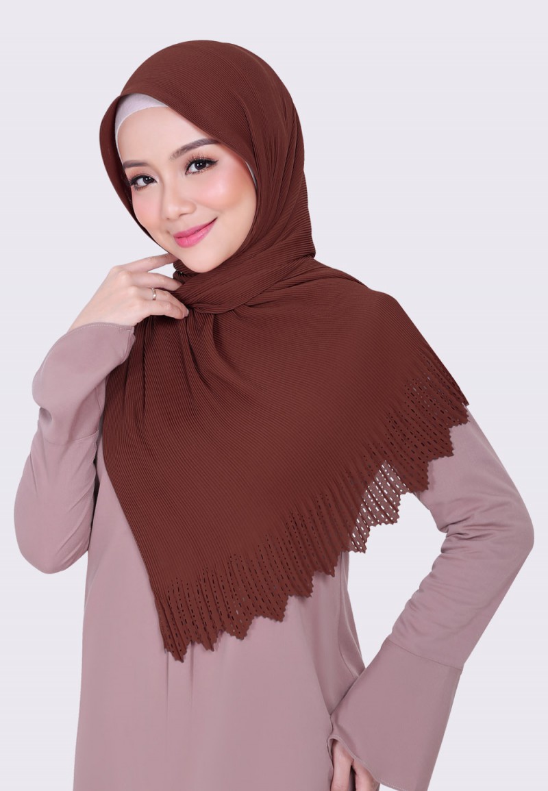 SHAWL LASERCUT PRETTY PLEATS 209