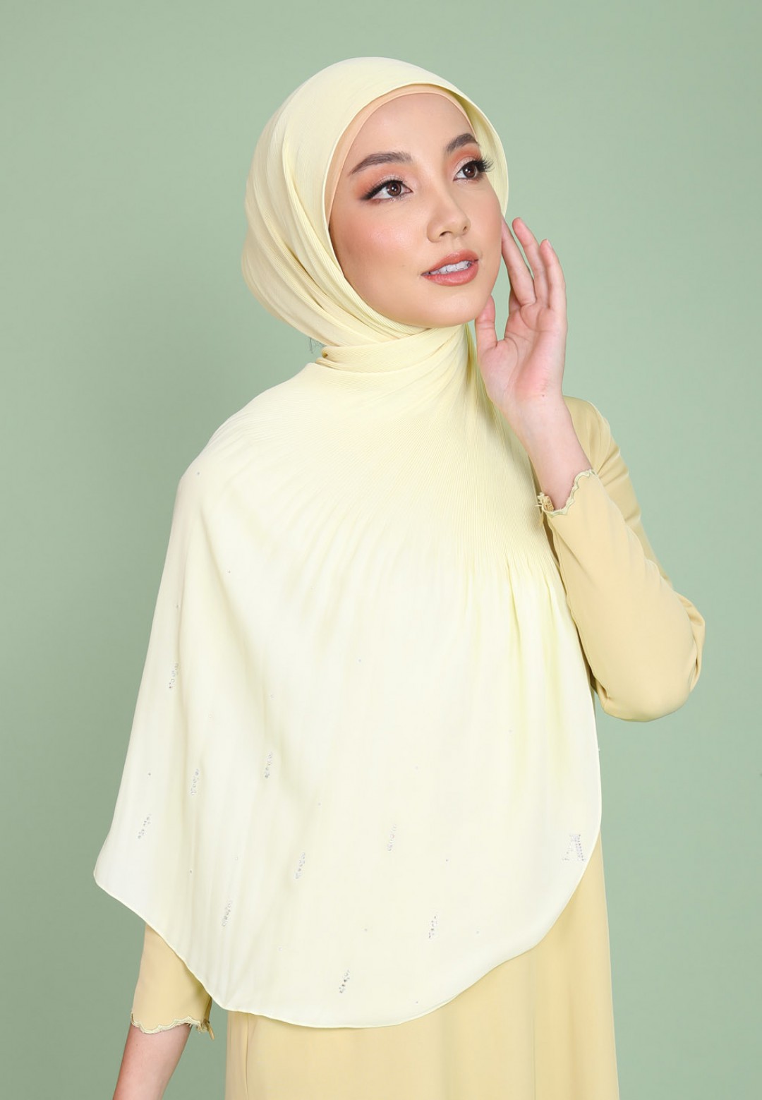 SHAWL PRETTY PLEATS DIAMOND 238