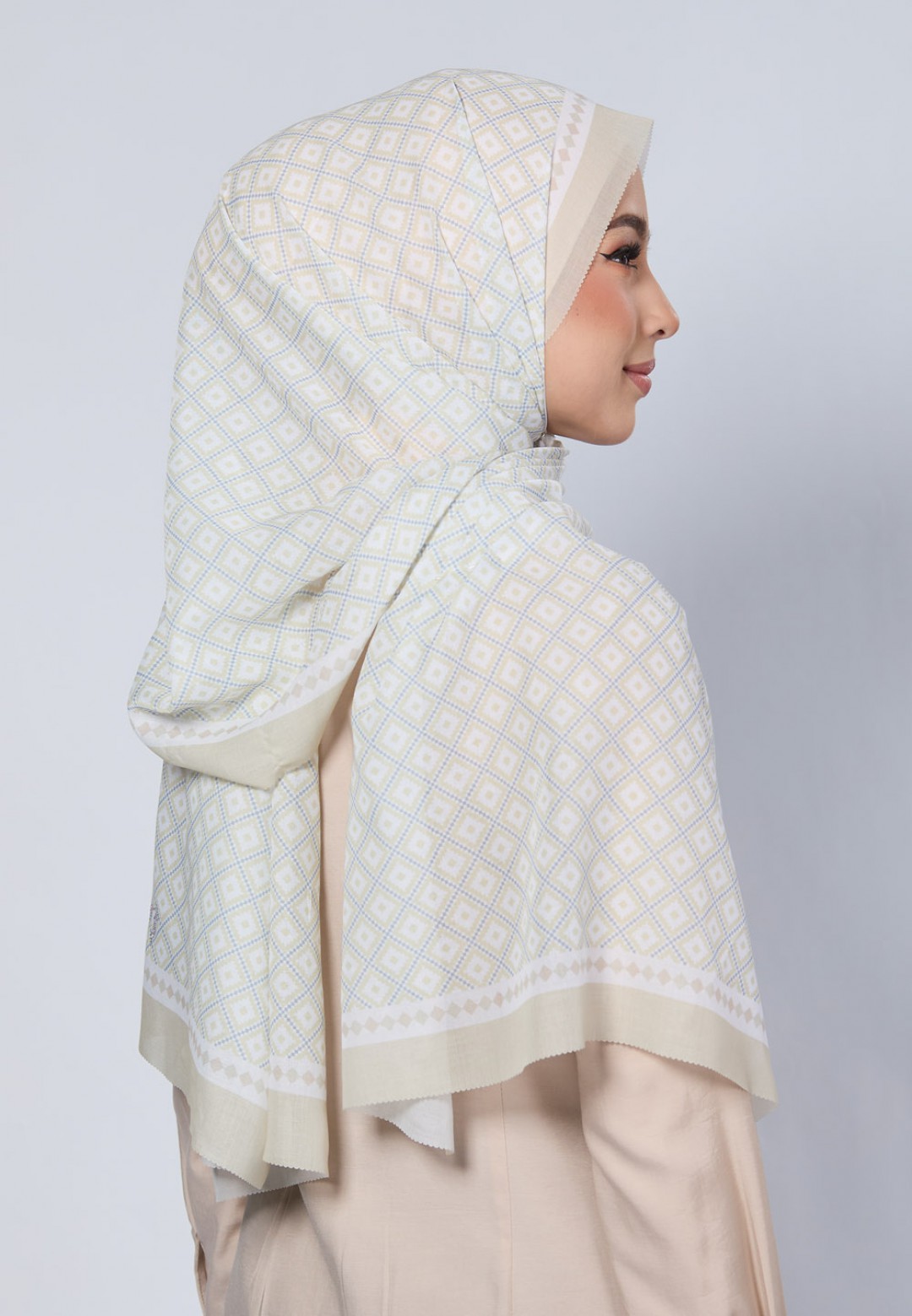 SHAWL CAMIA VOILE LASERCUT