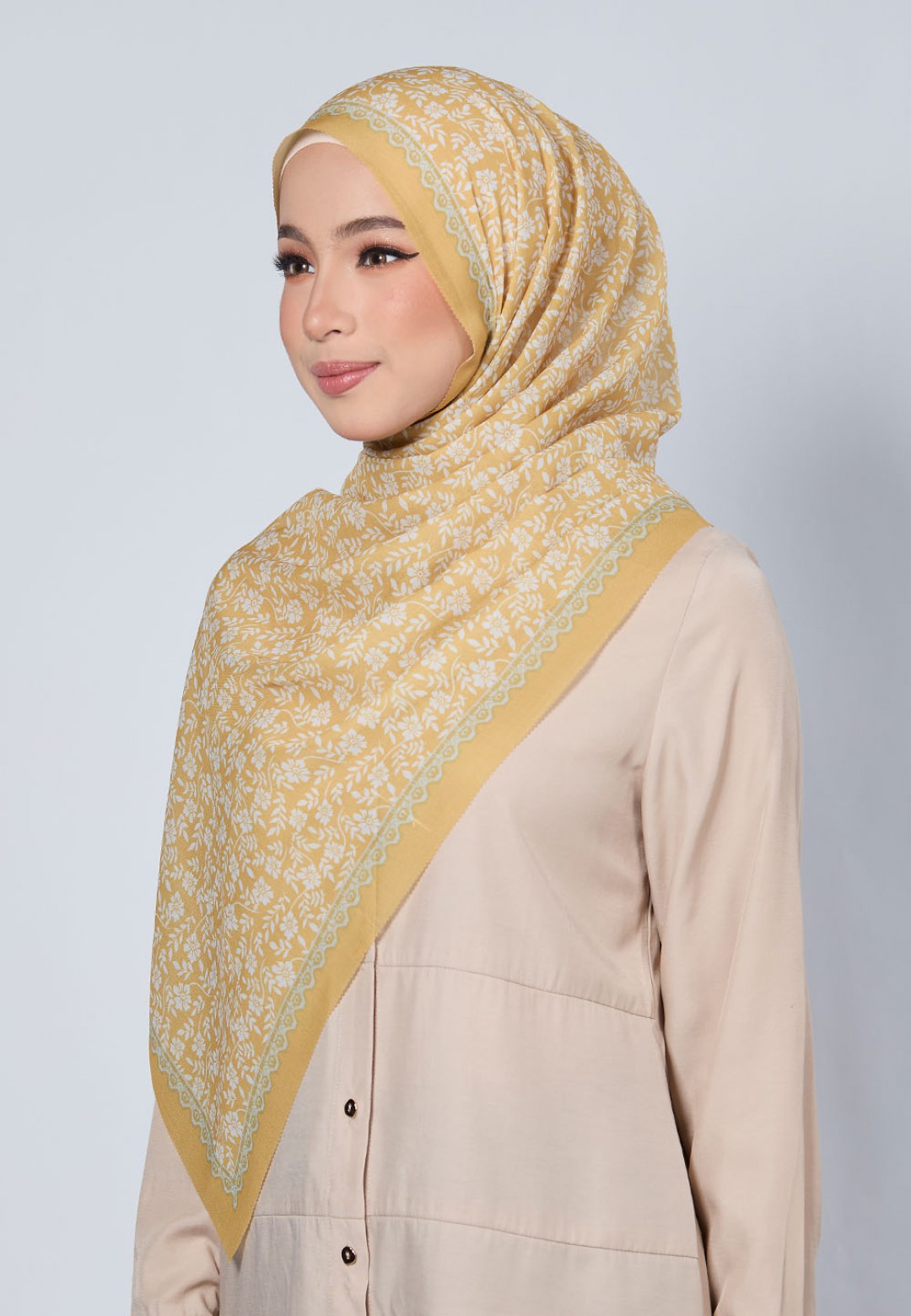 SHAWL DALIA VOILE LASERCUT