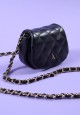 MANEES CROSSBODY BAG IN RAVEN