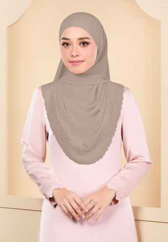 SHAWL DLUXE PLAIN EMBROIDERY